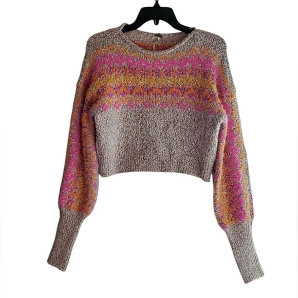 NWT Free People Women's Long Sleeve Sweater Size XS - Picture 2 of 11
